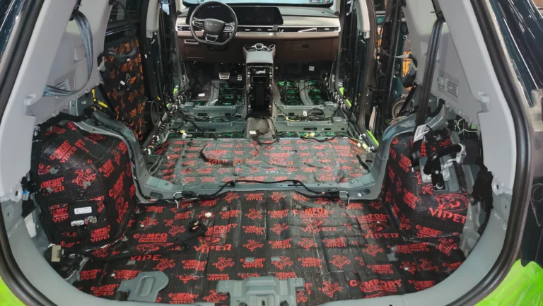 Шумоизоляция багажника Chery Tiggo 8 Pro Max-11