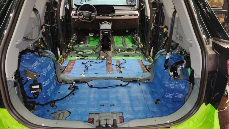 Шумоизоляция багажника Chery Tiggo 8 Pro Max-12