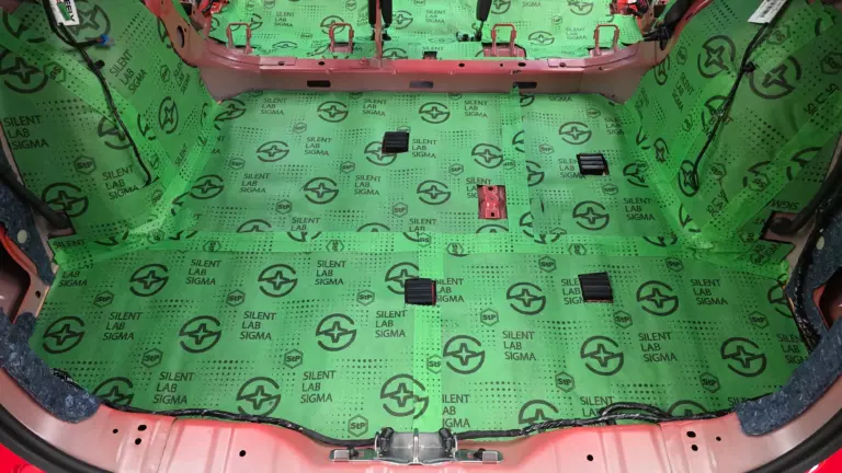 Шумоизоляция багажника Geely Tugella Knewstar 001-8
