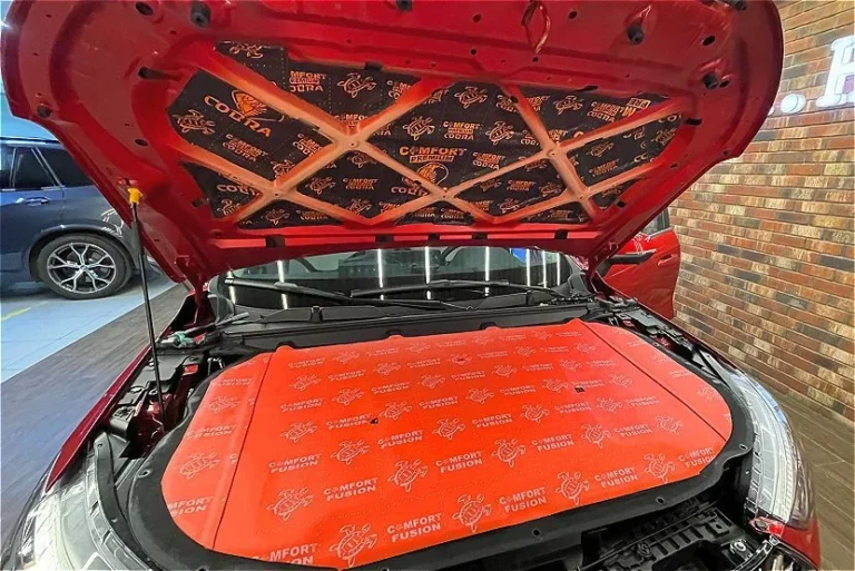 Шумоизоляция-капота-Haval Jolion