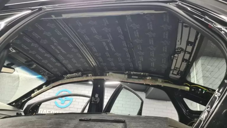 Шумоизоляция крыши Hyundai Sonata-3