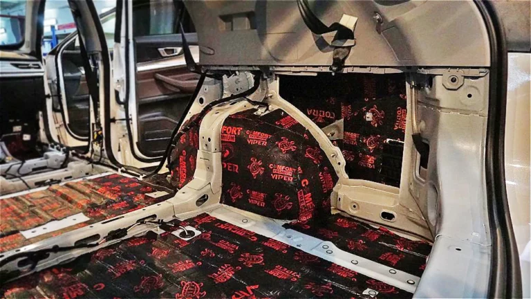 Шумоизоляция багажника Cherry Tiggo 8 prо-2