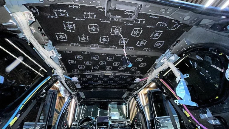 Шумоизоляция крыши Lexus-GX-2022-3