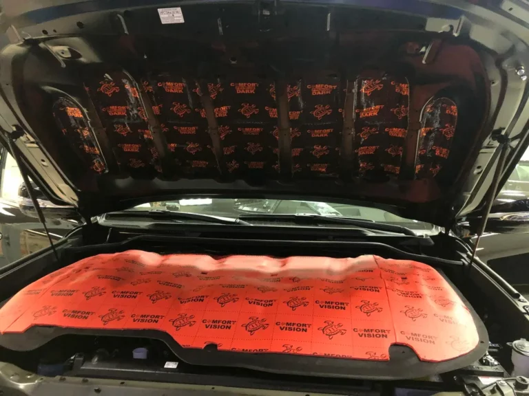 Шумоизоляция капота 1 Lexus LX 570 2020