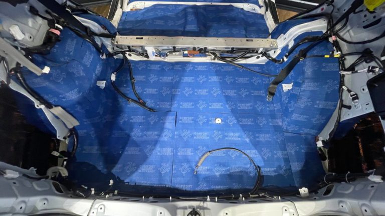 Шумоизоляция багажника Lexus RX 2021-4