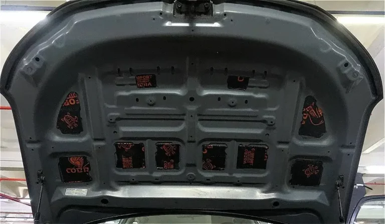 шумоизоляция-капота-Subaru Forester 2011-2